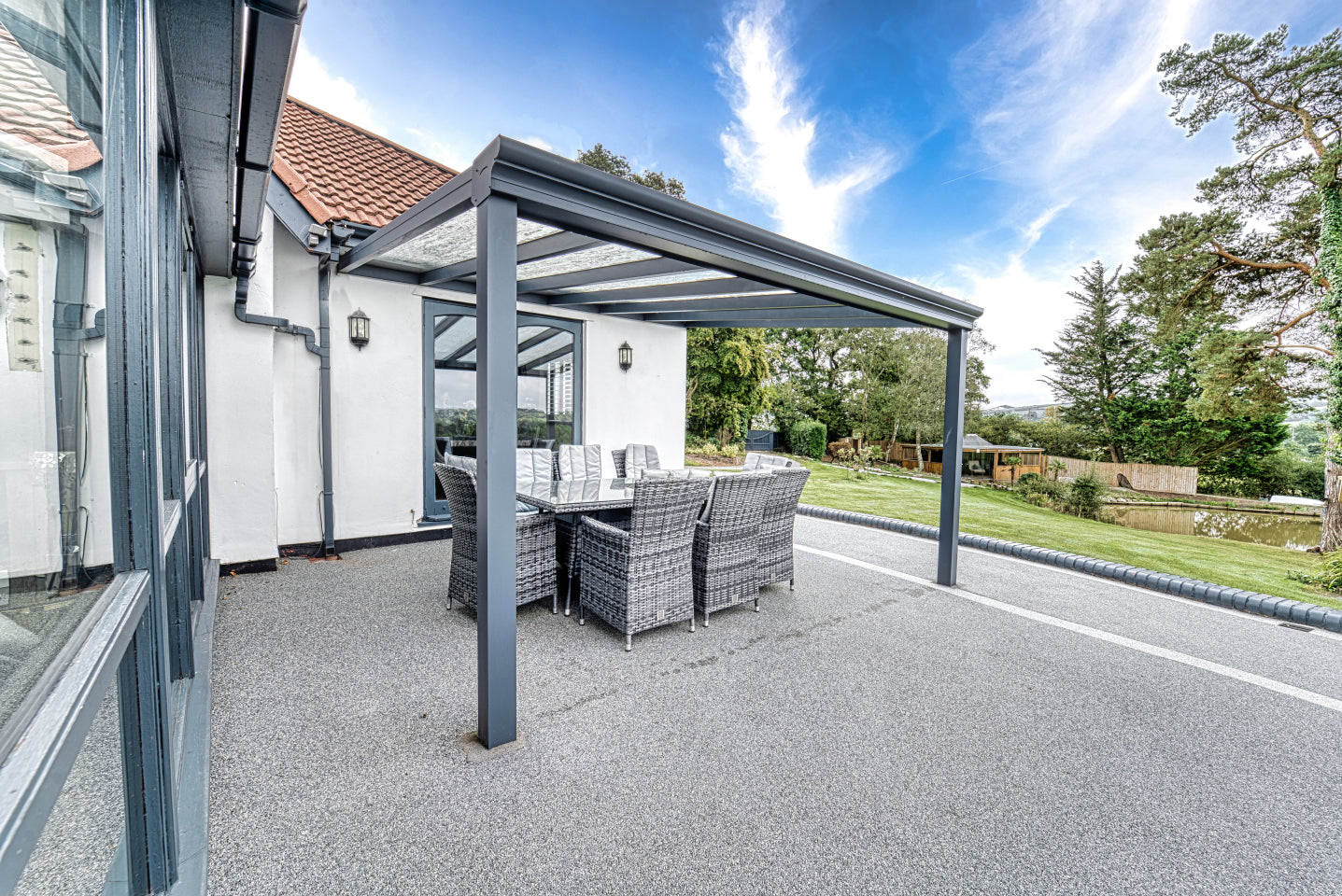 Giallo - Fixed Roof Pergola - My Store