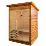 The Bronte Traditional Outdoor 2 Person Cabin Sauna By SaunaPlunge - My Store
