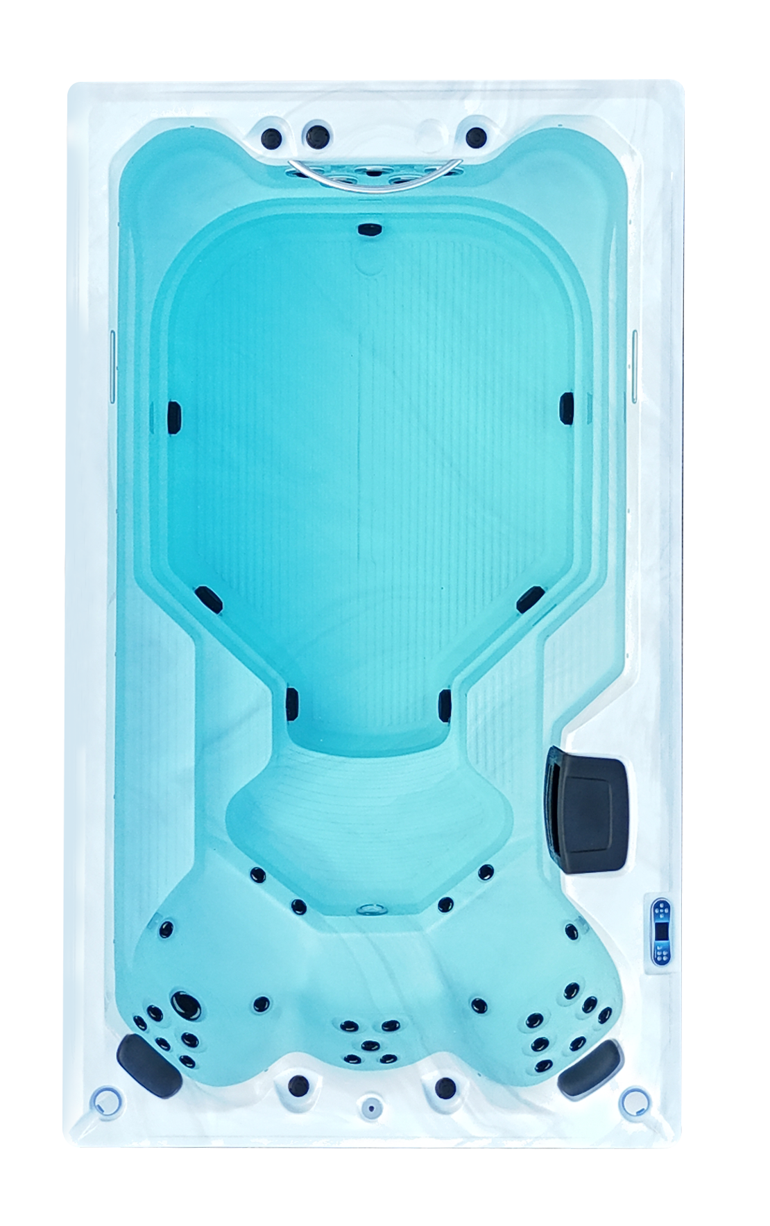 Canadian Spa 2025 13ft Swim Spa 15HP-Jet, 3-Person - St Lawrence Sport 390 x 226 x H120 cm - My Store