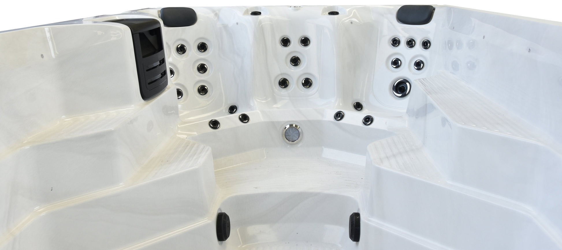 Canadian Spa 2025 13ft Swim Spa 15HP-Jet, 3-Person - St Lawrence Sport 390 x 226 x H120 cm - My Store
