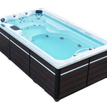 Canadian Spa 2025 13ft Swim Spa 15HP-Jet, 3-Person - St Lawrence Sport 390 x 226 x H120 cm - My Store