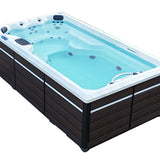 Canadian Spa 2025 13ft Swim Spa 15HP-Jet, 3-Person - St Lawrence Sport 390 x 226 x H120 cm - My Store