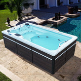 Canadian Spa 2025 13ft Swim Spa 15HP-Jet, 3-Person - St Lawrence Sport 390 x 226 x H120 cm - My Store