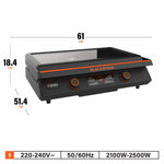 Blackstone E-Series 17inch Tabletop Electric Griddle with Hood - My Store