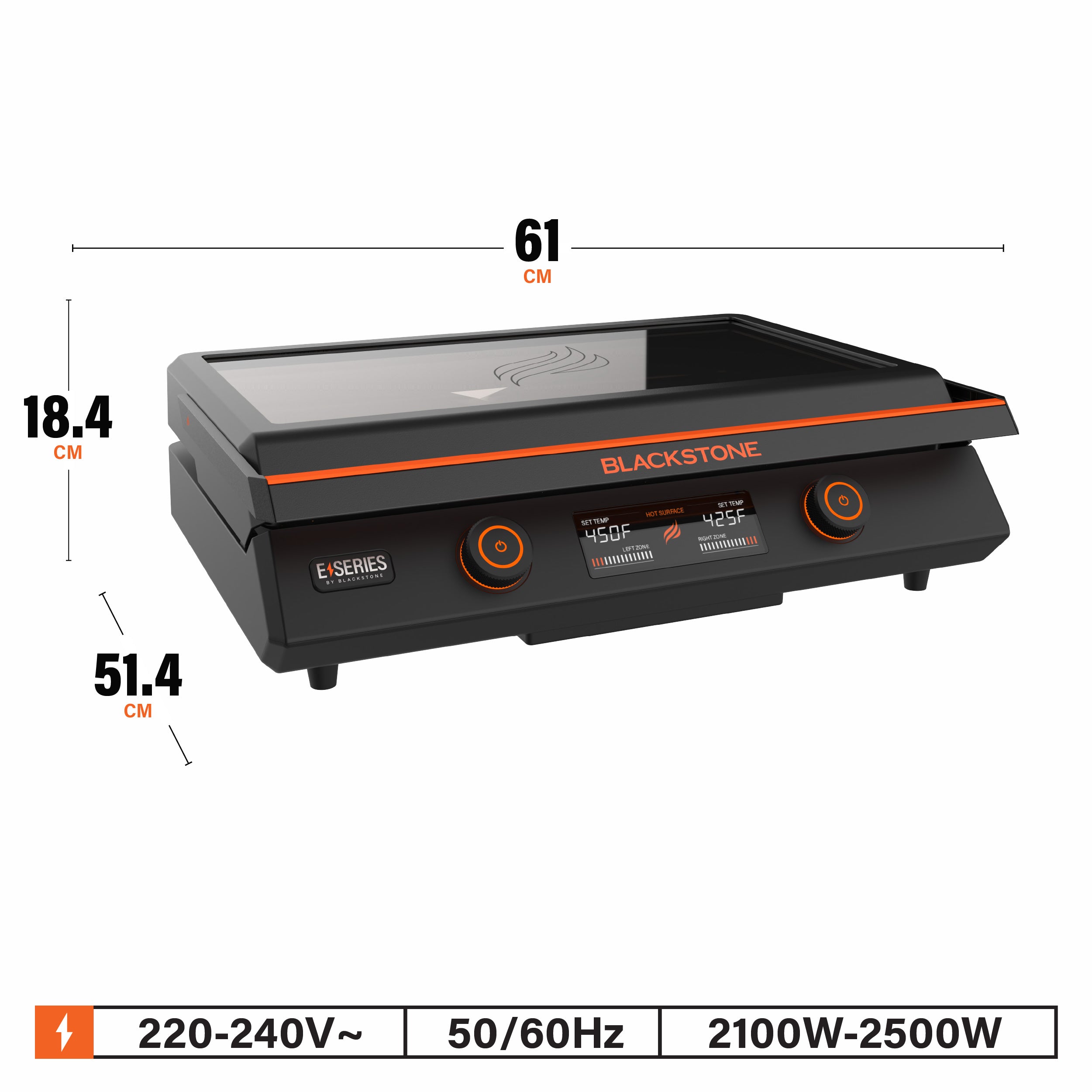 Blackstone E-Series 17inch Tabletop Electric Griddle with Hood - My Store