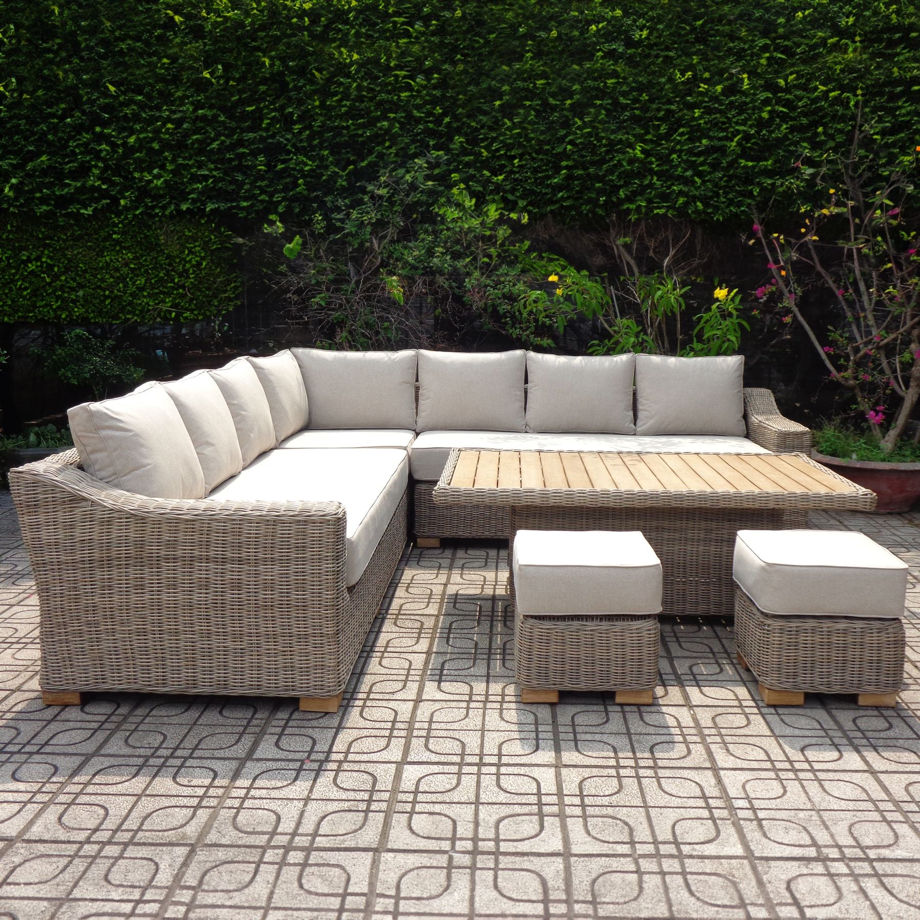 Capri Collection Outdoor Three Seater Sofa - My Store