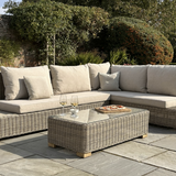 Capri Collection Outdoor Large Corner And Coffee Table Set - My Store