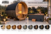 The Pennine Barrel by SaunaPlunge - Traditional Outdoor Luxury (6 person) - My Store