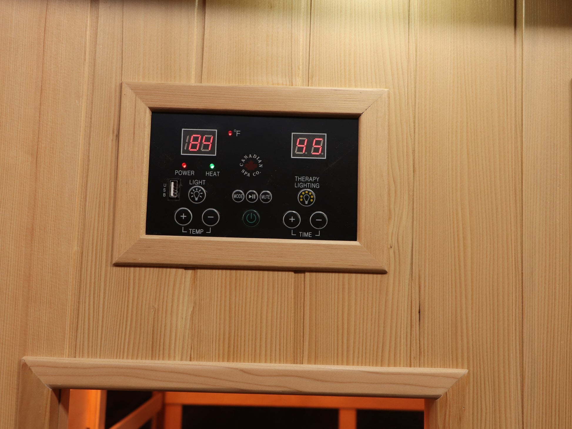 Canadian Spa Tremblant 2-Person Sauna 127cm x 105cm x 195cm - My Store