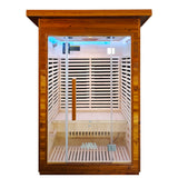 The Yorkshire Cabin - SaunaPlunge Thermo Treated Outdoor Infrared Sauna - 2 person - My Store