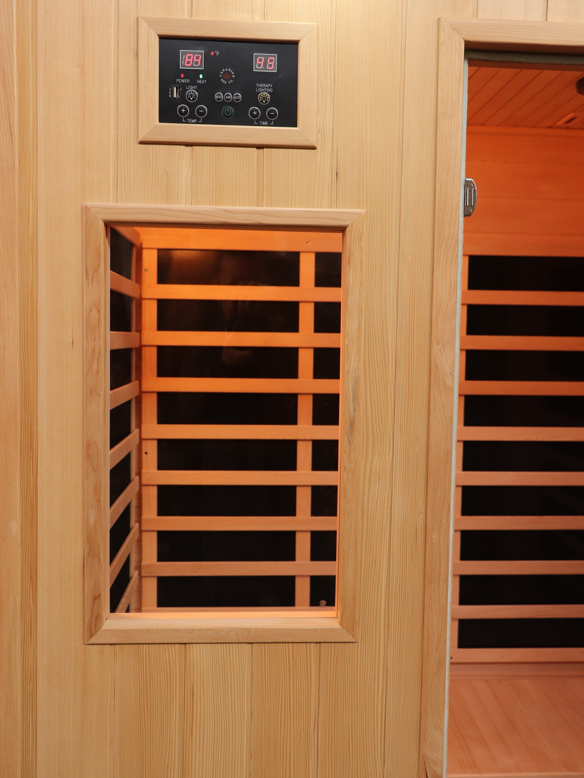 Canadian Spa Tremblant 2-Person Sauna 127cm x 105cm x 195cm - My Store