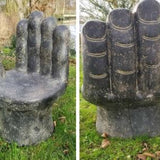 Tripod Home Cast stone Hand Chairs - My Store