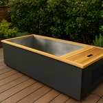 The Peak Plunge by SaunaPlunge: 1-Person Ice bath with chiller - My Store