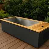 The Peak Plunge by SaunaPlunge: 1-Person Ice bath with chiller - My Store