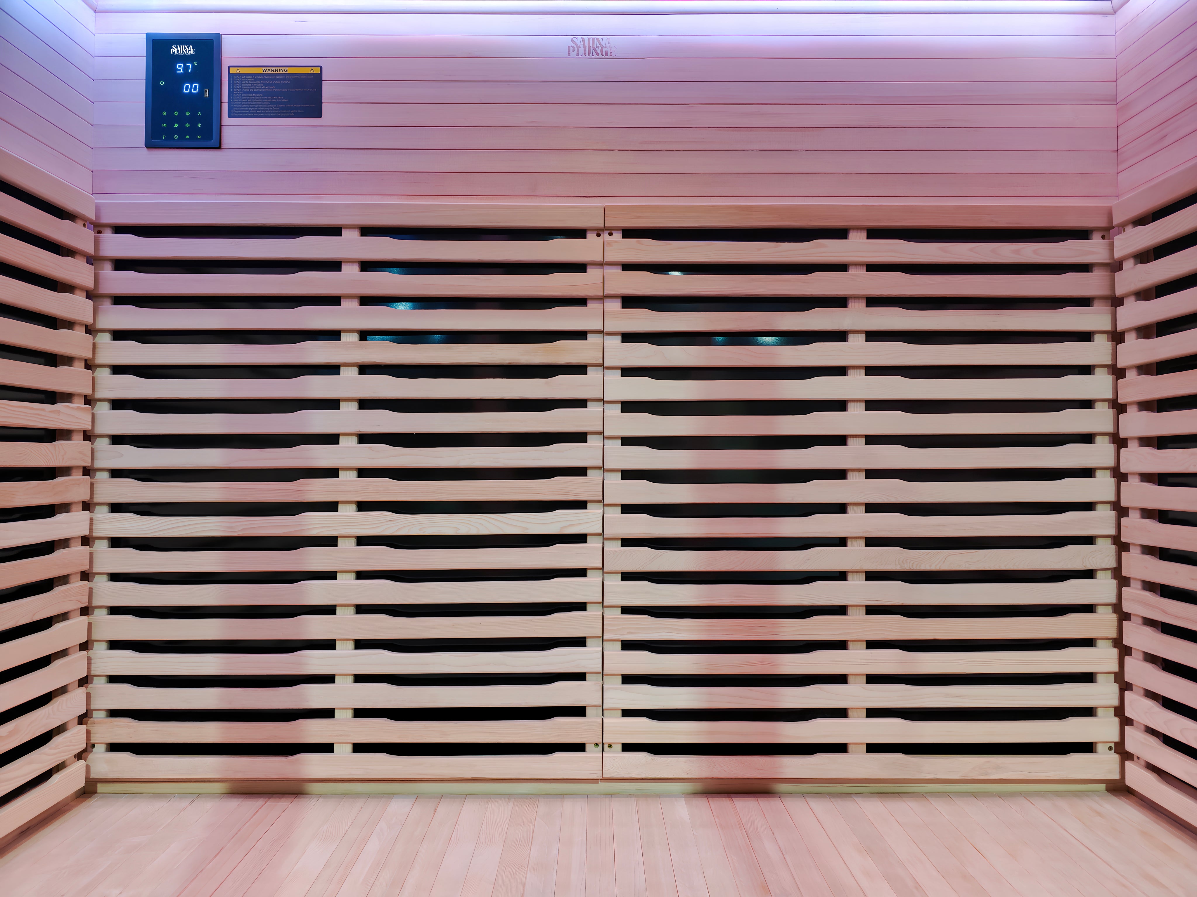 The Dales Glow Indoor Infrared Sauna by SaunaPlunge - 4 person - My Store