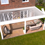 Louvered Roof Pergola - My Store
