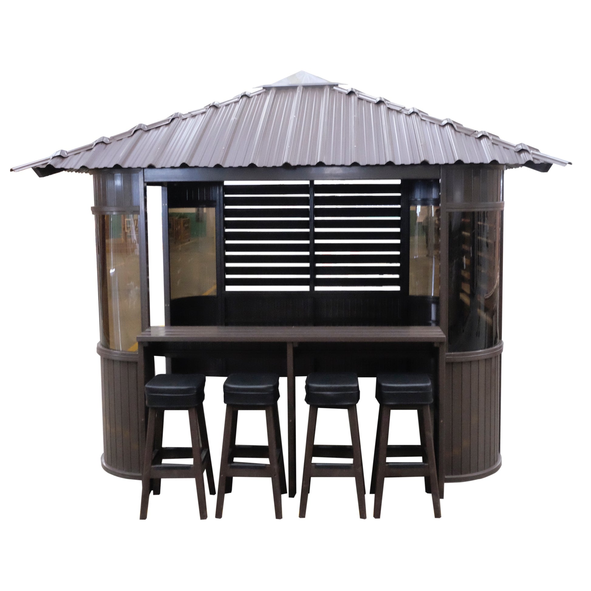 Canadian Spa Fraser Gazebo 10ft x 10ft - Chocolate - My Store