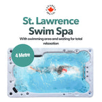 Canadian Spa 13ft Swim Spa 15HP-Jet, 3-Person - St Lawrence XSport - My Store