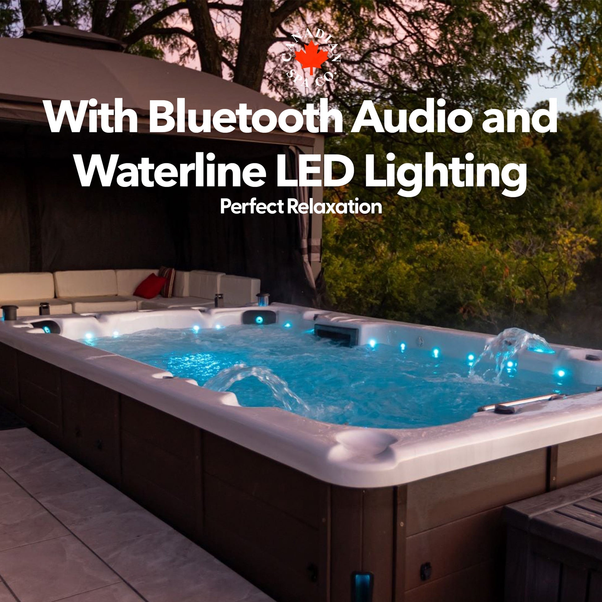 Canadian Spa 13ft Swim Spa 15HP-Jet, 3-Person - St Lawrence XSport - My Store