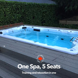 Canadian Spa 13ft Swim Spa 15HP-Jet, 3-Person - St Lawrence XSport - My Store