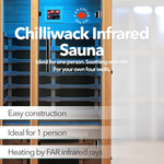 Canadian Spa Ex-Display Chilliwack 1 - Person Sauna W101.5 x D96.5 x H190.5cm - My Store