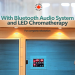 Canadian Spa Chilliwack 1 - Person Sauna W101.5 x D96.5 x H190.5cm - My Store