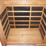 Canadian Spa Outdoor Oval Barrel Sauna Combination Infrared/ traditional 1842 x1200 x 1945mm - My Store