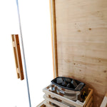 The Bronte Traditional Outdoor 2 Person Cabin Sauna By SaunaPlunge - My Store