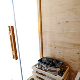 The Bronte Traditional Outdoor 2 Person Cabin Sauna By SaunaPlunge - My Store