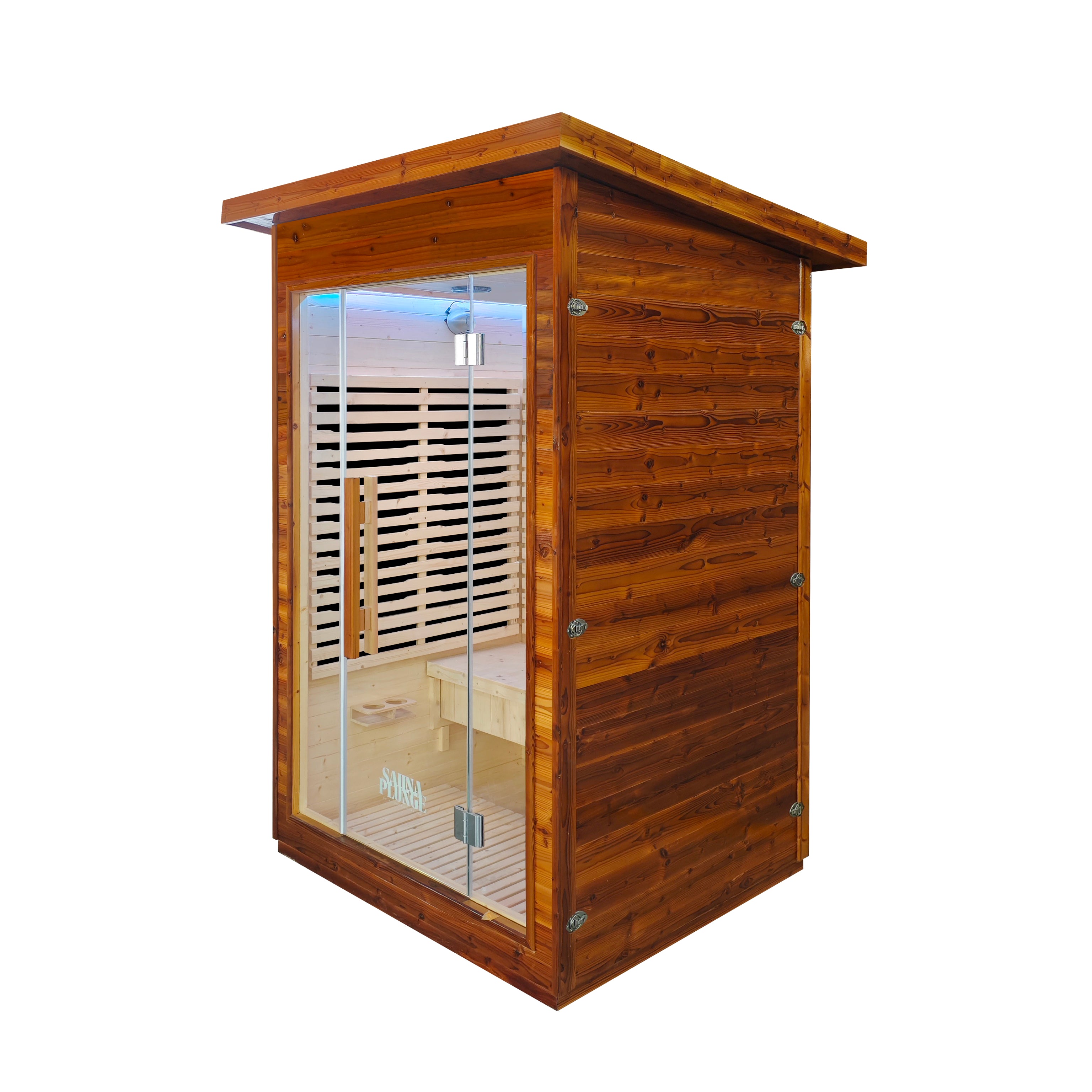 The Yorkshire Cabin - SaunaPlunge Thermo Treated Outdoor Infrared Sauna - 2 person - My Store