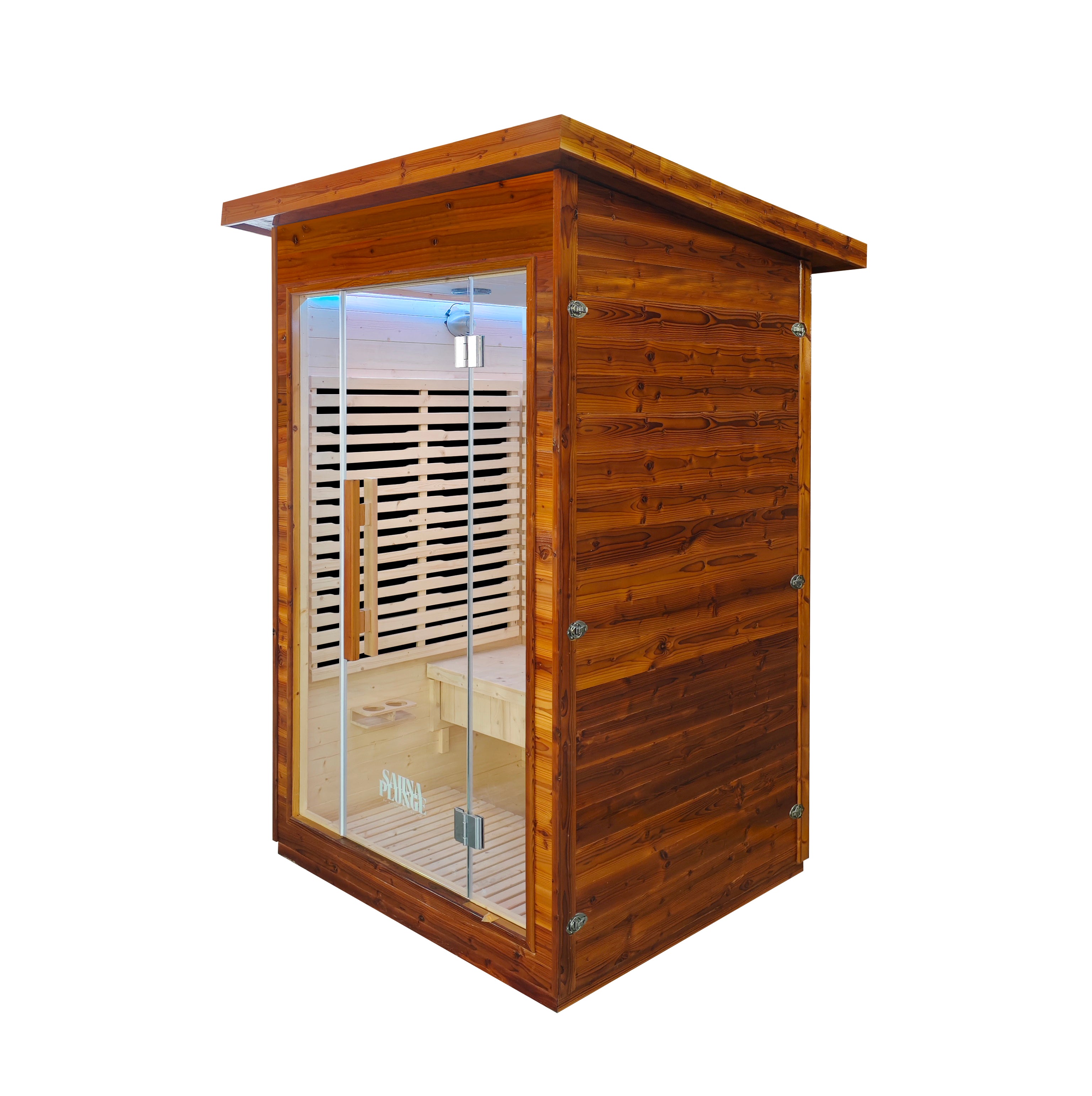 The Yorkshire Cabin - SaunaPlunge Thermo Treated Outdoor Infrared Sauna - 2 person - My Store