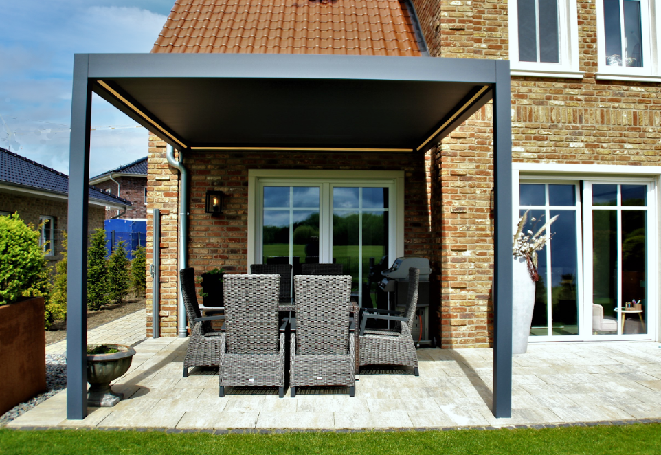 Deponti Pinella - Louvered Roof Pergola - My Store