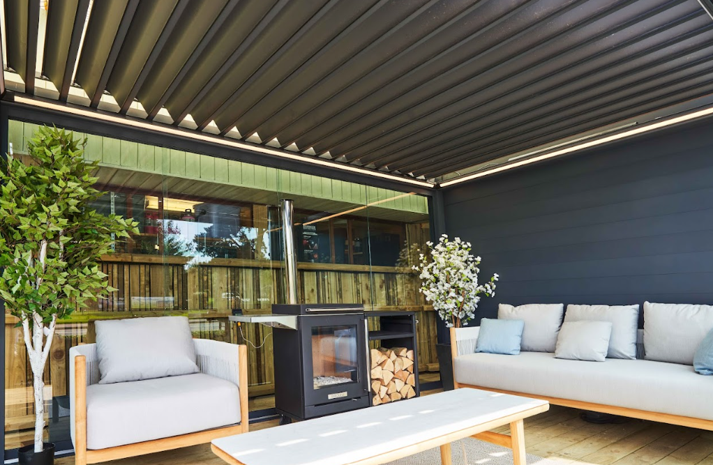 Deponti Pinella - Louvered Roof Pergola - My Store