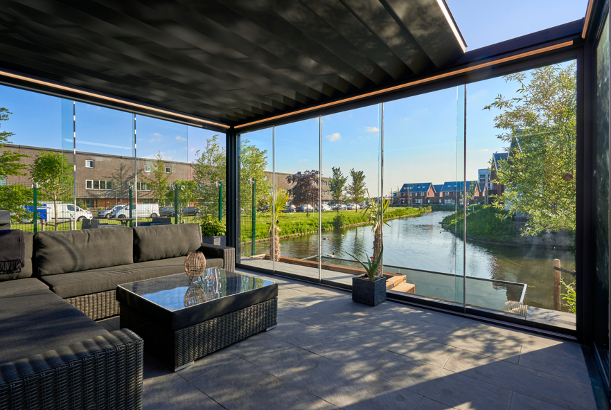 Deponti Pinella Deluxe - Louvered Roof Pergola - My Store