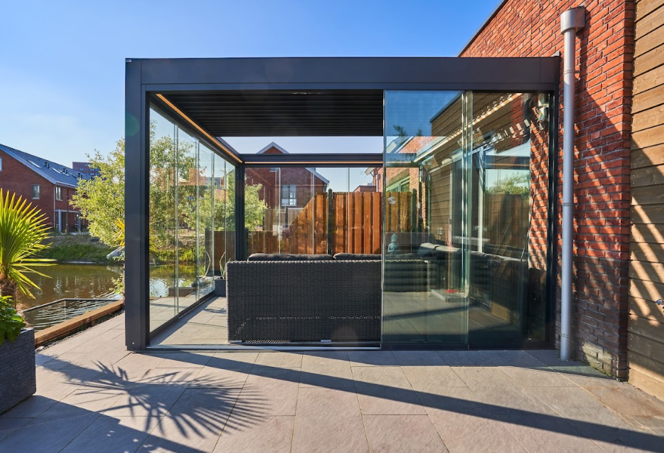 Deponti Pinella Deluxe - Louvered Roof Pergola - My Store