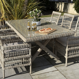 Provence Collection Outdoor 6 Seater Dining Set - My Store