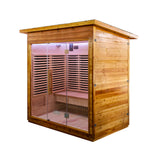The Yorkshire Cabin by SaunaPlunge - Thermo Treated Outdoor Infrared Sauna - 4 person - My Store