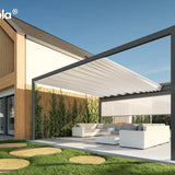 Tarasola Flat - Retractable Fabric Roof Pergola - My Store