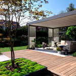Tarasola Cubic Web - Retractable Fabric Roof Pergola - My Store