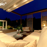 Tarasola Cubic Web - Retractable Fabric Roof Pergola - My Store