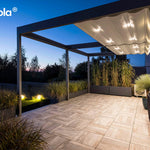 Tarasola Cubic Web - Retractable Fabric Roof Pergola - My Store
