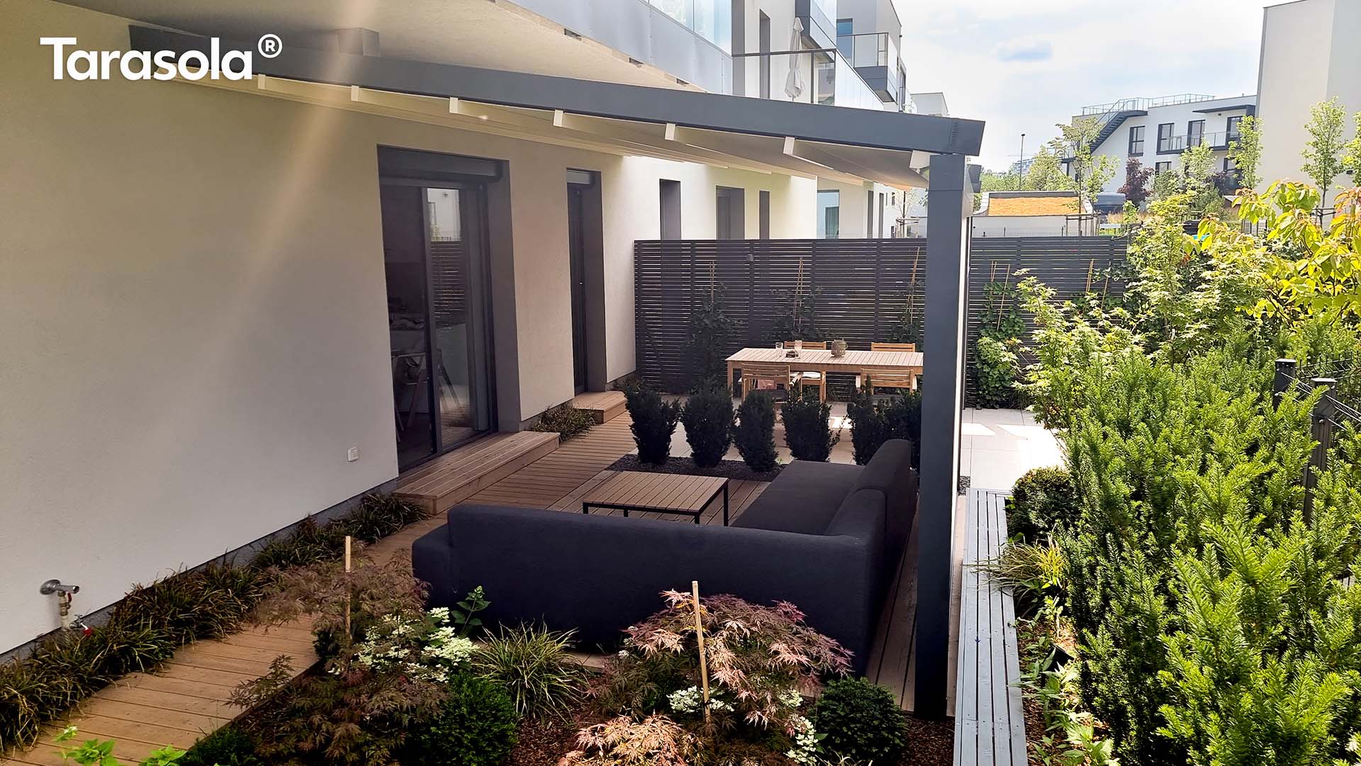Tarasola Elegancy - Retractable Fabric Roof Pergola - My Store