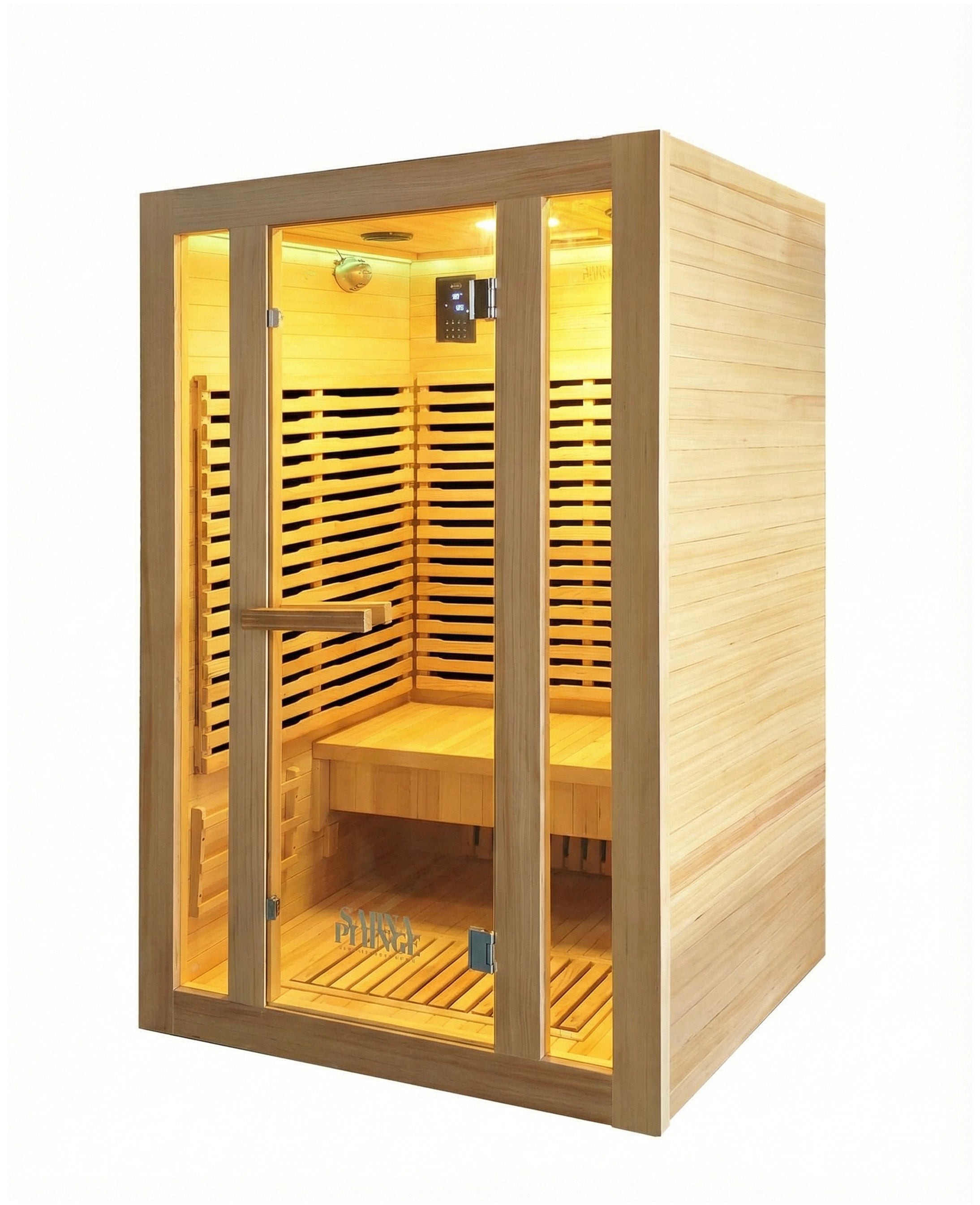 The Dales Glow Indoor Infrared Sauna by SaunaPlunge - 2 person - My Store