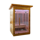 The Yorkshire Cabin - SaunaPlunge Thermo Treated Outdoor Infrared Sauna - 2 person - My Store