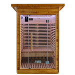 The Yorkshire Cabin - SaunaPlunge Thermo Treated Outdoor Infrared Sauna - 2 person - My Store