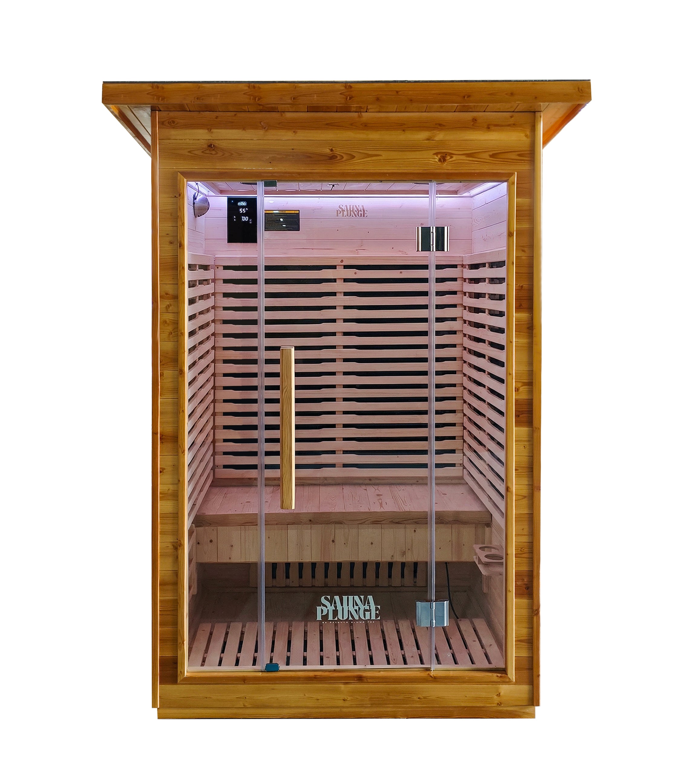 The Yorkshire Cabin - SaunaPlunge Thermo Treated Outdoor Infrared Sauna - 2 person - My Store