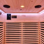 The Yorkshire Cabin - SaunaPlunge Thermo Treated Outdoor Infrared Sauna - 2 person - My Store