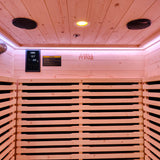 The Yorkshire Cabin - SaunaPlunge Thermo Treated Outdoor Infrared Sauna - 2 person - My Store